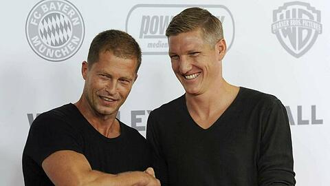 Til Schweiger (l.) und Bastian Schweinsteiger verbindet seit Jahren eine gute Freundschaft.