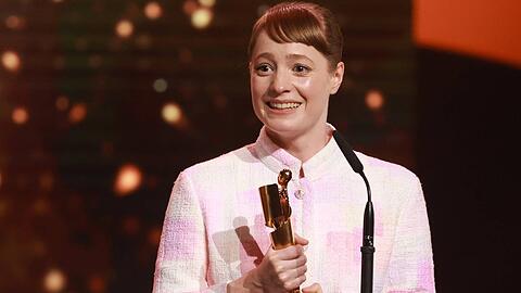 Leonie Benesch erhielt den Preis für die beste Hauptdarstellerin.