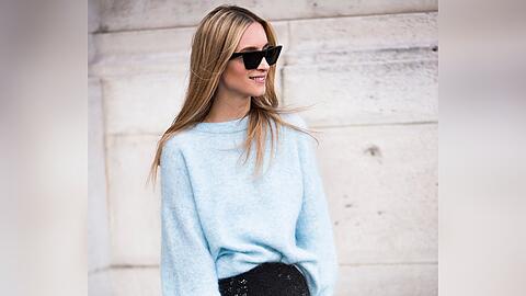 Mit Pullis, Jacken und Accessoires in Himmelblau lassen sich jetzt im Frühling wunderbare Akzente setzen.