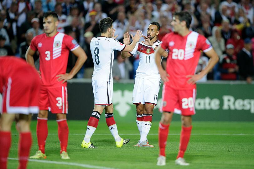 Bilder vom 7:0-Sieg der DFB-Elf gegen Gibraltar.