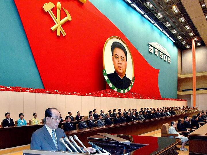 Bei der größten Tagung der herrschenden Arbeiterpartei seit 30 Jahren soll in Nordkorea deren höchstes Führungsgremium gewählt werden (Archivfoto).