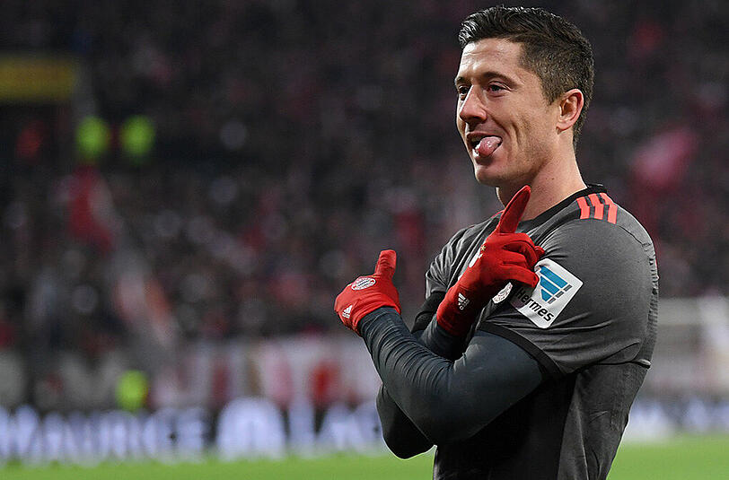 Mainz-Schreck Robert Lewandowski hat wieder zweimal zugeschlagen.