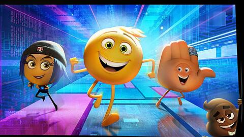 Für die Emojis Jailbreak, Gene und Hi-5 beginnt eine abenteuerliche Reise.