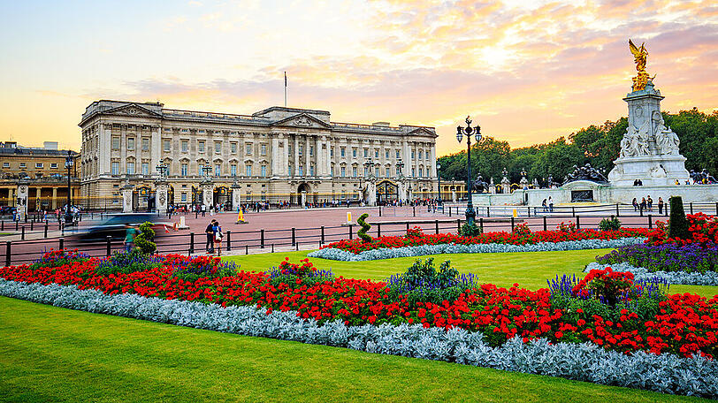 Der Buckingham Palast in London