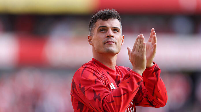 Granit Xhaka könnte nächste Saison beim FC Bayern spielen.