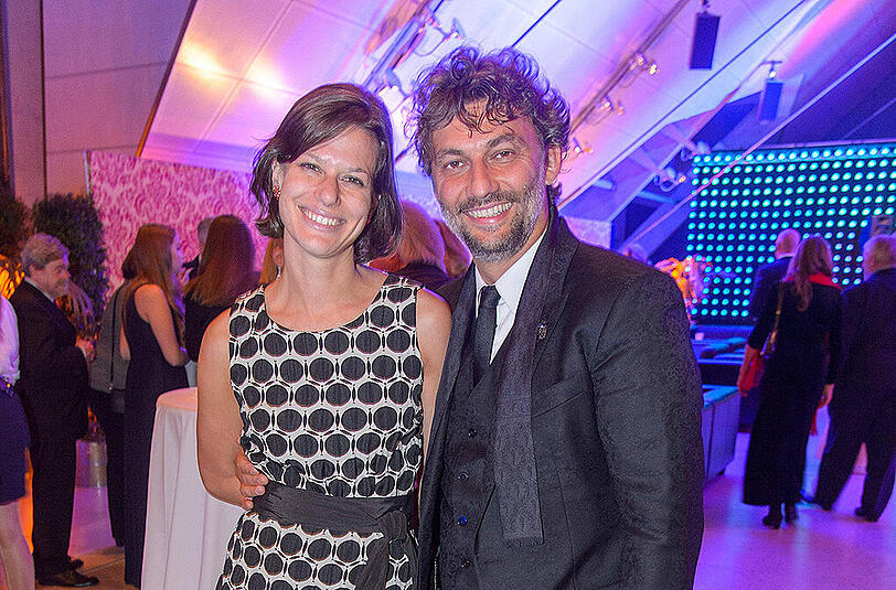 Attraktives Paar: Opern-Star Jonas Kaufmann und seine Freundin, Regisseurin Christiane Lutz, bei einer Veranstaltung im Frühjahr 2016.