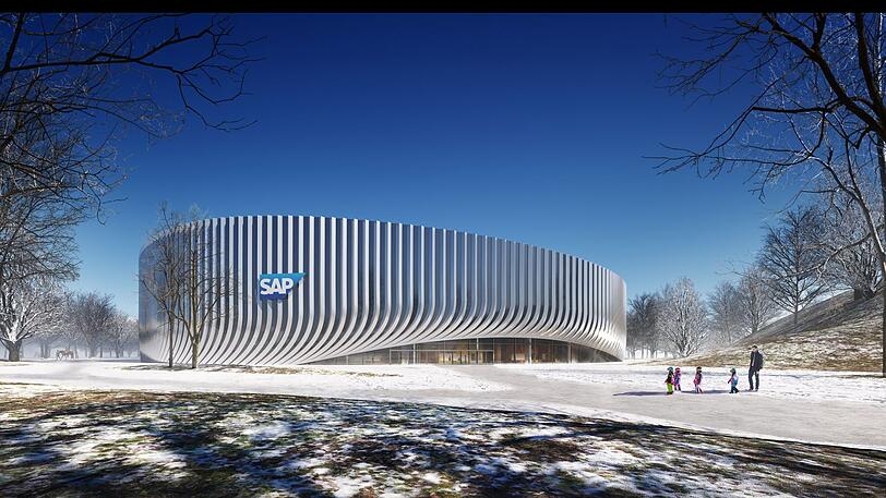 So soll die neue Sportarena im Münchner Olympiapark aussehen.