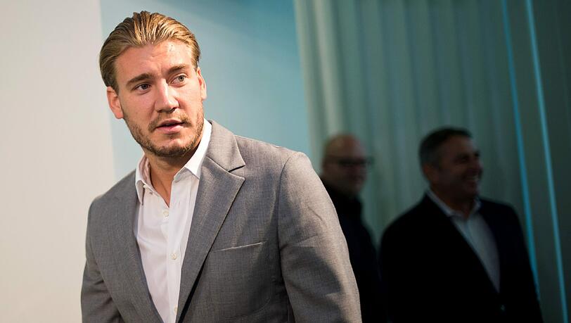 Wolfsburgs Neuzugang: Nicklas Bendtner. Wolfsburgs Neuzugang: Nicklas Bendtner.