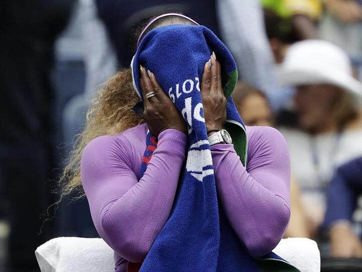 Verpasste ihren 24. Grand-Slam-Titel: Serena Williams.