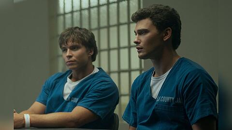 Nicholas Alexander Chavez (l.) und Cooper Koch verkörpern in "Monster" die Brüder Lyle und Erik Menendez.
