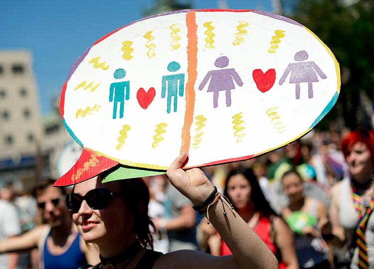 Einer der Höhepunkte der Prideweek: die Politparade am Samstag.