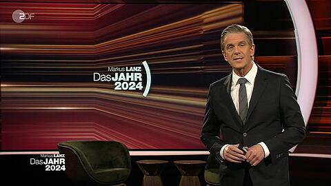 Markus Lanz blickte auf das Jahr 2024 zurück. Doch vor Beginn der Show kam es zu einer Störungsmeldung im ZDF.
