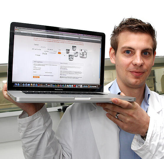 Andreas Reichert, Biotechnologie-Student in Freising, hat eine neue Form der Partnersuche entdeckt - mittels eines Gentests.