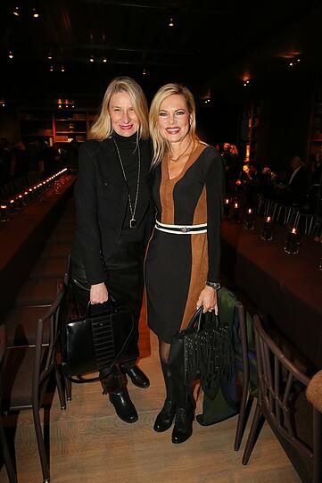 Sibylle Schön und Nina Ruge.
