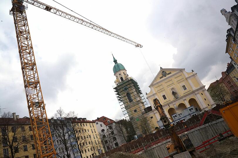 Willkommen auf der Großbaustelle am Josephsplatz