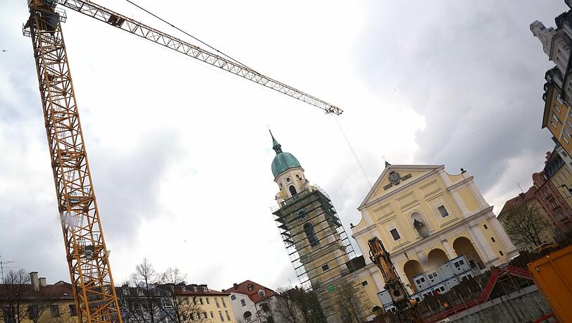 Willkommen auf der Großbaustelle am Josephsplatz Willkommen auf der Großbaustelle am Josephsplatz