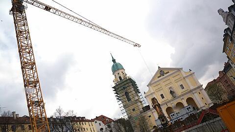 Willkommen auf der Großbaustelle am Josephsplatz