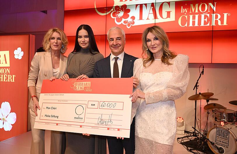 60.000 Euro gingen an die MaLisa-Stiftung von Maria Furtwängler