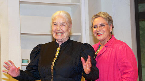 Schauspielerin Katerina Jacob: Vor fünf Jahren hat sie den Leidensweg ihrer Mutter direkt begleitet. Umso mehr respektiert sie den Weg, den die Kessler-Zwillinge für sich gewählt haben.