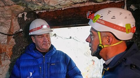 Der Permafrost taut - das zeigt eine Messstation im Kammstollen auf der Zugspitze.