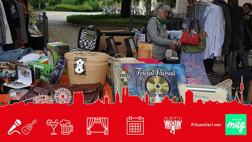 Stöbern und feilschen in Schwabing: Am Samstag ist wieder Hofflohmarkt! Stöbern und feilschen in Schwabing: Am Samstag ist wieder Hofflohmarkt!