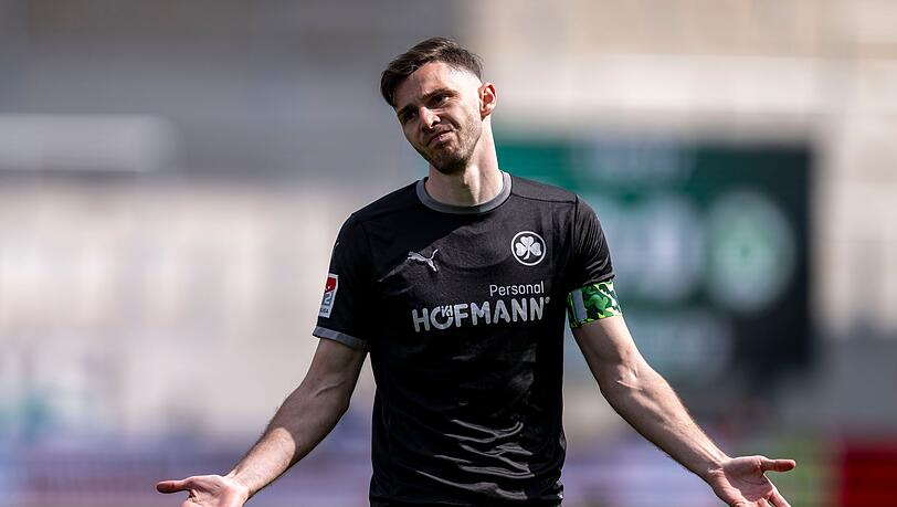 Hatte kein Schussglück: Fürths Branimir Hrgota. Hatte kein Schussglück: Fürths Branimir Hrgota.