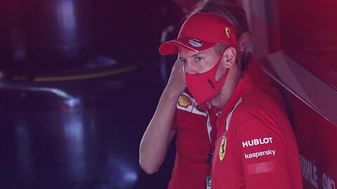 Erwartet von seinem neuen Ferrari-Chassis keine Wunder: Sebastian Vettel.