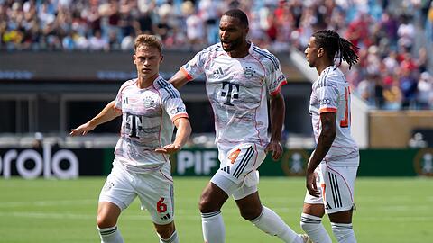 Joshua Kimmich und Jonathan Tah machen ihre USA-Erfahrungen. Joshua Kimmich und Jonathan Tah machen ihre USA-Erfahrungen.