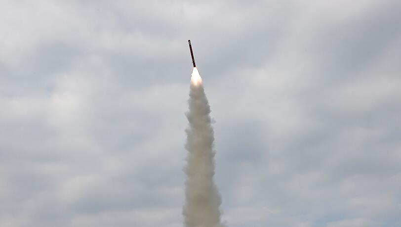 Kurz vor dem Trump-Besuch in Südkorea testet Nordkorea mehrere Marschflugkörper. Kurz vor dem Trump-Besuch in Südkorea testet Nordkorea mehrere Marschflugkörper.