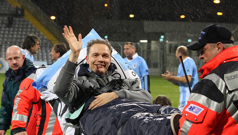 Olaf Bodden bei seinem Benefizspiel 2013. Olaf Bodden bei seinem Benefizspiel 2013.