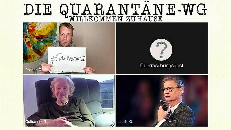 "Die Quarantäne-WG" begrüßte am Dienstag Toni Kroos und Michelle Hunziker