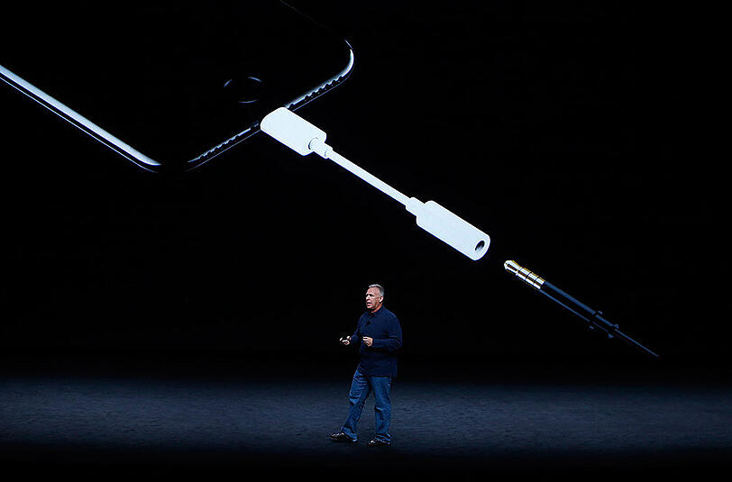 Auf der Apple Keynote in San Francisco wurden die neuen Produkte des Konzerns vorgestellt - darunter auch das neue iPhone 7: Klicken Sie sich durch die Bilder der Präsentation.