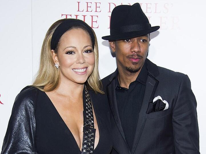 Mariah Carey und Nick Cannon auf der Premiere von "The Butler"