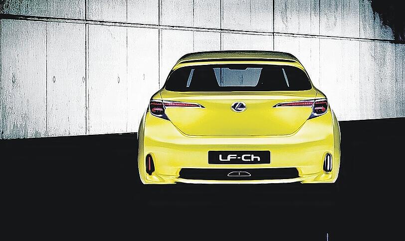 Luxus und Hybrid für alle: die Lexus-Studie LF-Ch.