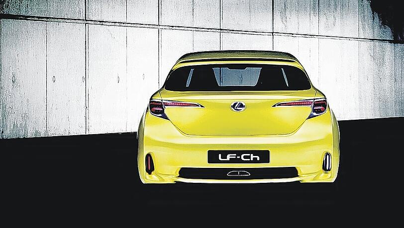 Luxus und Hybrid für alle: die Lexus-Studie LF-Ch. Luxus und Hybrid für alle: die Lexus-Studie LF-Ch.