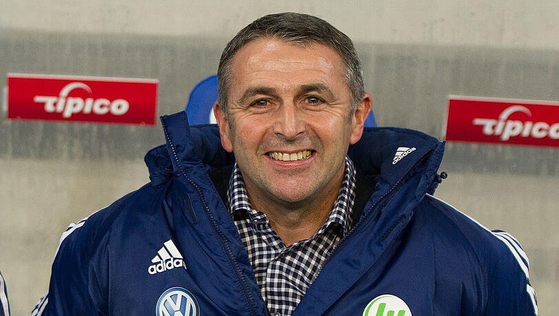 Freut sich auf den Saisonauftakt: Wolfsburgs Manager Klaus Allofs. Freut sich auf den Saisonauftakt: Wolfsburgs Manager Klaus Allofs.