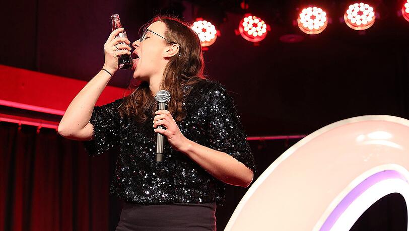 Comedienne Helene Bockhorst im Quatsch Comedy Club München.