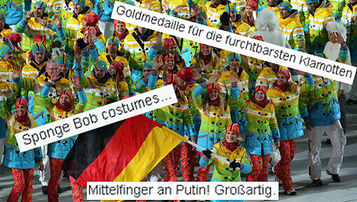 Schick oder schlimm - die Meinungen im Internet über das deutsche Outfit gehen weit auseinander. Schick oder schlimm - die Meinungen im Internet über das deutsche Outfit gehen weit auseinander.