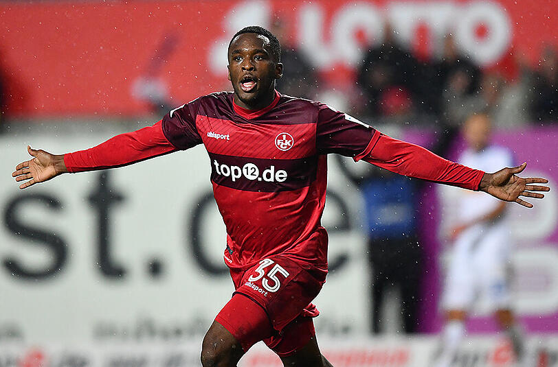 Der überragende Mann bei den "Roten Teufeln" vom 1. FC Kaiserslautern: Osayamen Osawe.