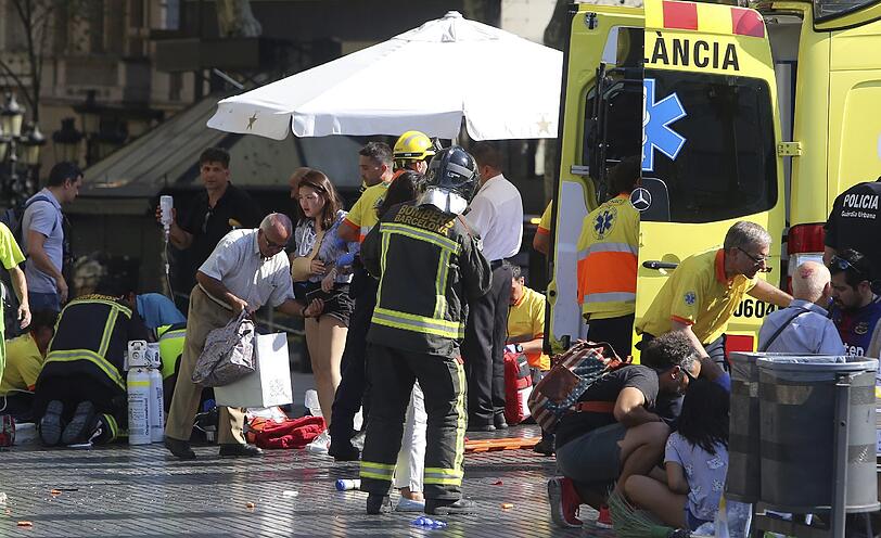 Terroranschlag in Barcelona. Die Bilder