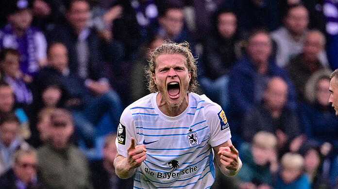 Jasper Verlaat überzeugte in seiner ersten Saisonhälfte beim TSV 1860.