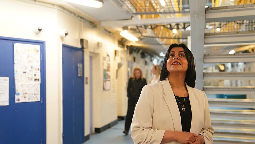 Die britische Justizministerin Shabana Mahmood