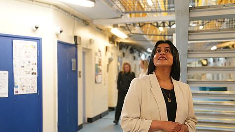 Die britische Justizministerin Shabana Mahmood