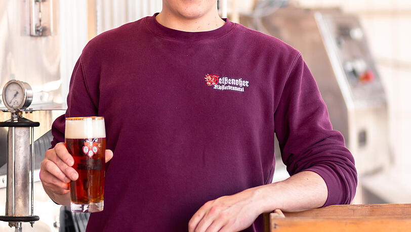 Vincent Winkler, Juniorchef und Braumeister. Vincent Winkler, Juniorchef und Braumeister.