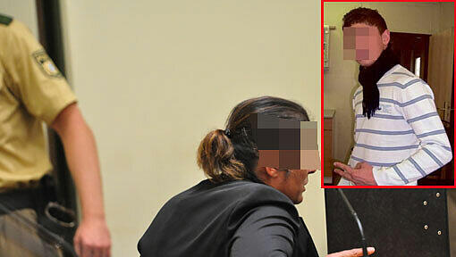 Wegen Totschlags vor Gericht: Irene N. (39) griff im Streit zum Messer. Wegen Totschlags vor Gericht: Irene N. (39) griff im Streit zum Messer.