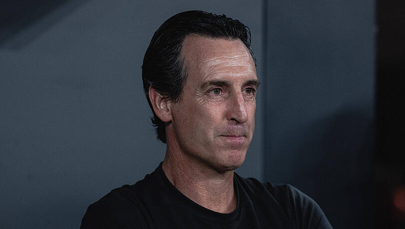 Aston Villas Star-Trainer Unai Emery. Aston Villas Star-Trainer Unai Emery.