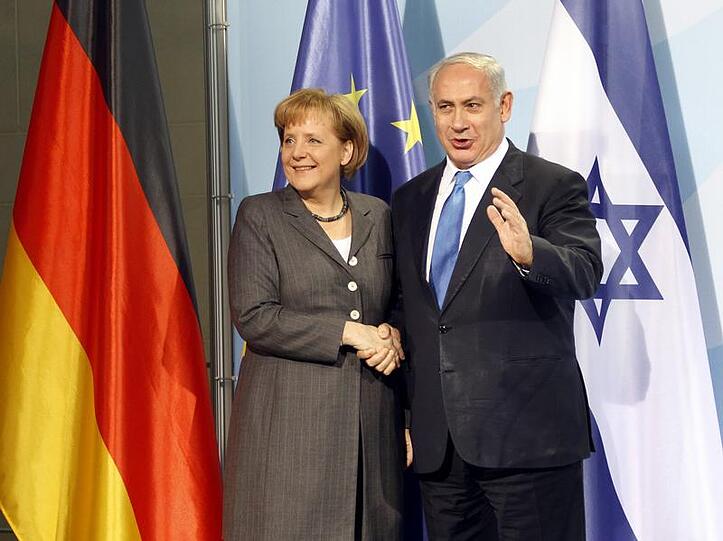 Archivbild: Bundeskanzlerin Angela Merkel und der israelische Premierminister Benjamin Netanjahu