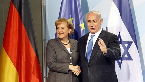 Archivbild: Bundeskanzlerin Angela Merkel und der israelische Premierminister Benjamin Netanjahu