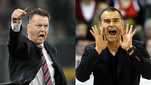 Gemeinsamkeiten? Dirk Bauermann und Louis van Gaal. Gemeinsamkeiten? Dirk Bauermann und Louis van Gaal.