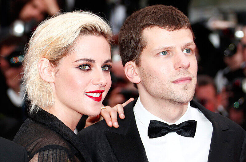 Kristen Stewart und Jesse Eisenberg bei der Eröffnung der Filmfestspiele in Cannes.